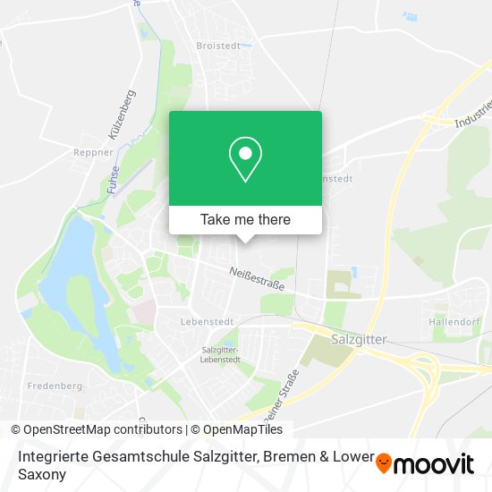 Integrierte Gesamtschule Salzgitter map