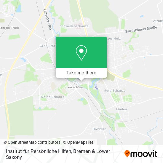 Institut für Persönliche Hilfen map