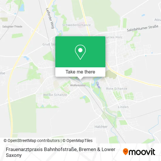 Карта Frauenarztpraxis Bahnhofstraße