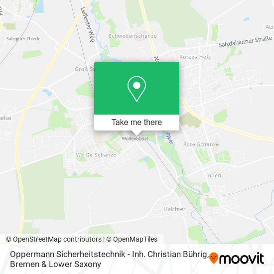 Oppermann Sicherheitstechnik - Inh. Christian Bührig map