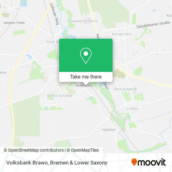 Volksbank Brawo map