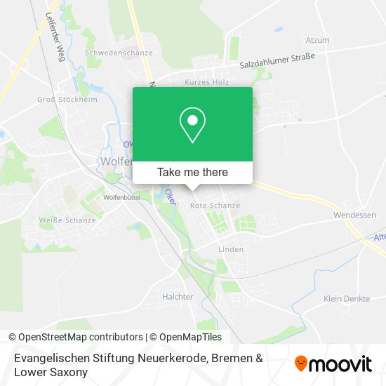 Evangelischen Stiftung Neuerkerode map