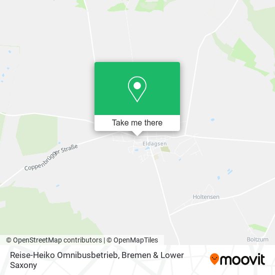 Reise-Heiko Omnibusbetrieb map