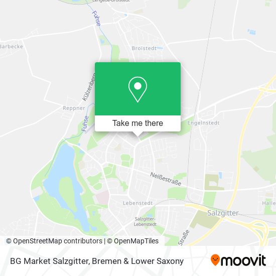 BG Market Salzgitter map