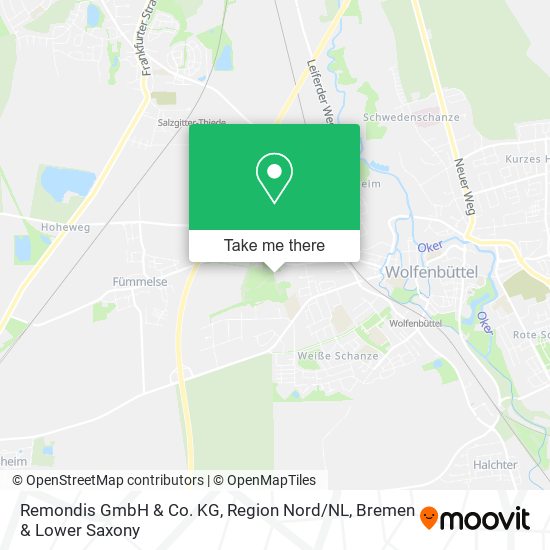 Remondis GmbH & Co. KG, Region Nord / NL map