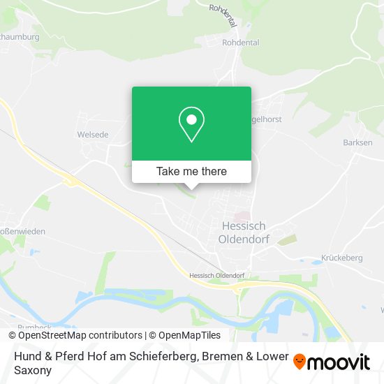 Hund & Pferd Hof am Schieferberg map