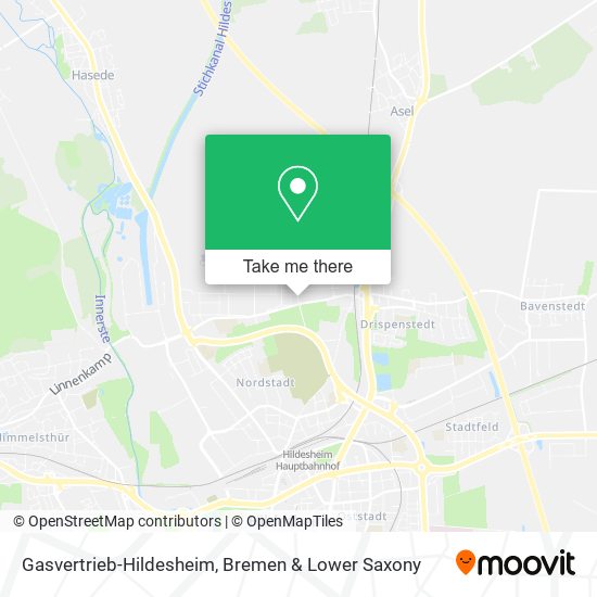 Карта Gasvertrieb-Hildesheim