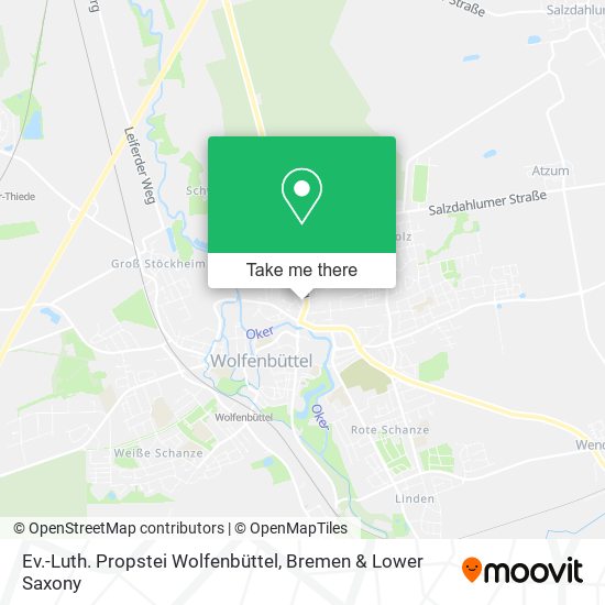 Ev.-Luth. Propstei Wolfenbüttel map