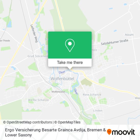 Ergo Versicherung Besarte Grainca Avdija map