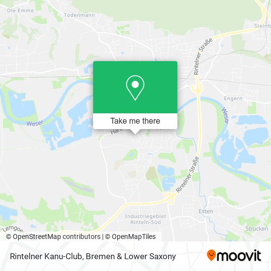Rintelner Kanu-Club map