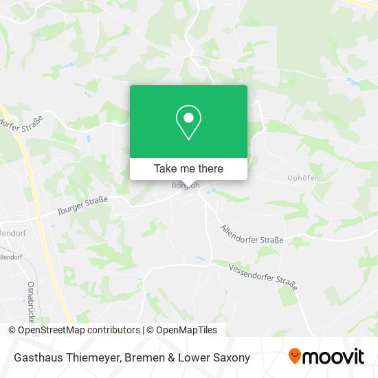 Gasthaus Thiemeyer map
