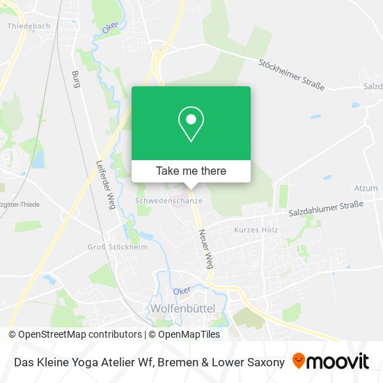 Карта Das Kleine Yoga Atelier Wf