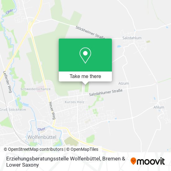 Карта Erziehungsberatungsstelle Wolfenbüttel
