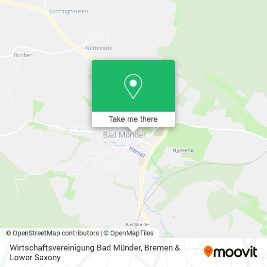 Wirtschaftsvereinigung Bad Münder map