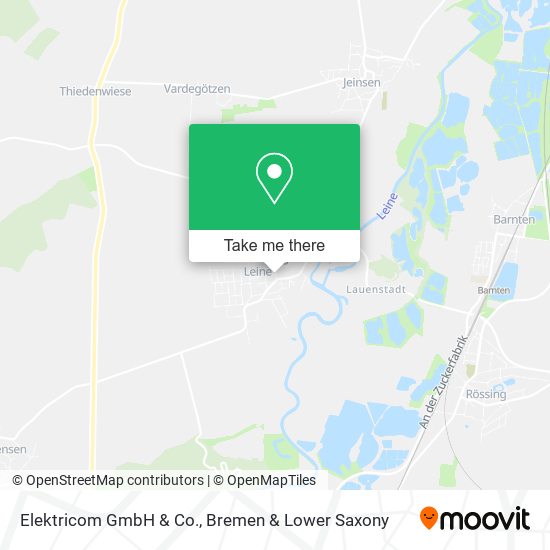 Elektricom GmbH & Co. map