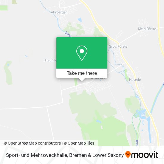Sport- und Mehrzweckhalle map