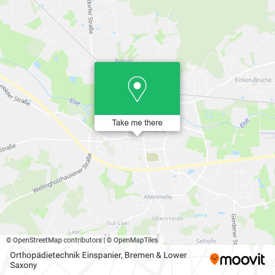 Orthopädietechnik Einspanier map