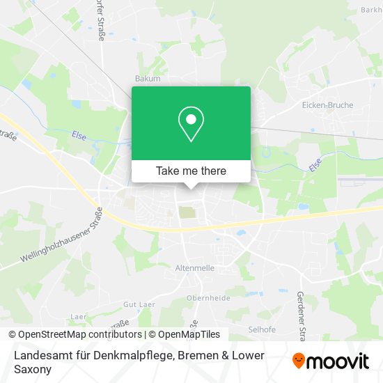 Landesamt für Denkmalpflege map