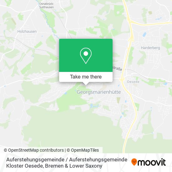 Auferstehungsgemeinde / Auferstehungsgemeinde Kloster Oesede map