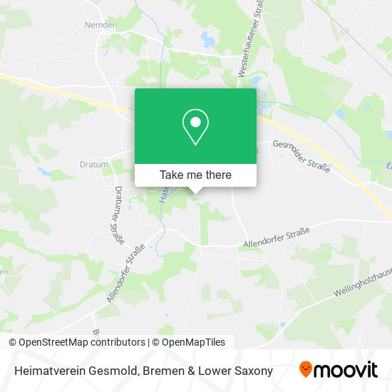 Heimatverein Gesmold map