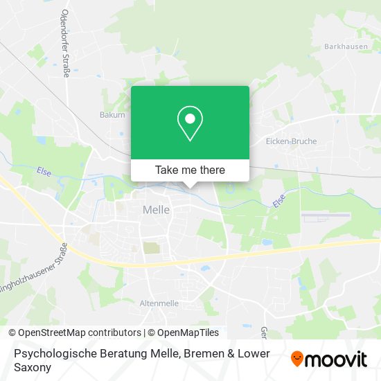 Psychologische Beratung Melle map