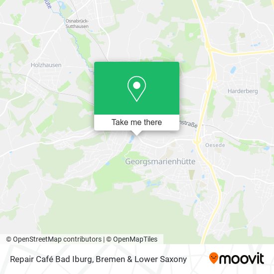 Repair Café Bad Iburg map