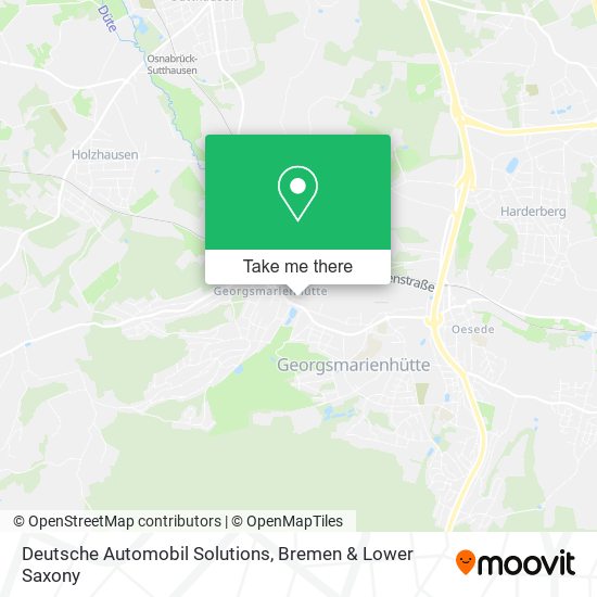Deutsche Automobil Solutions map