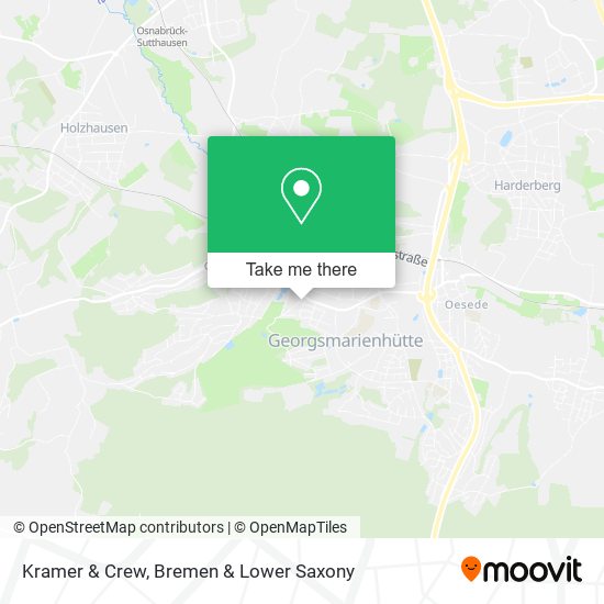 Kramer & Crew map