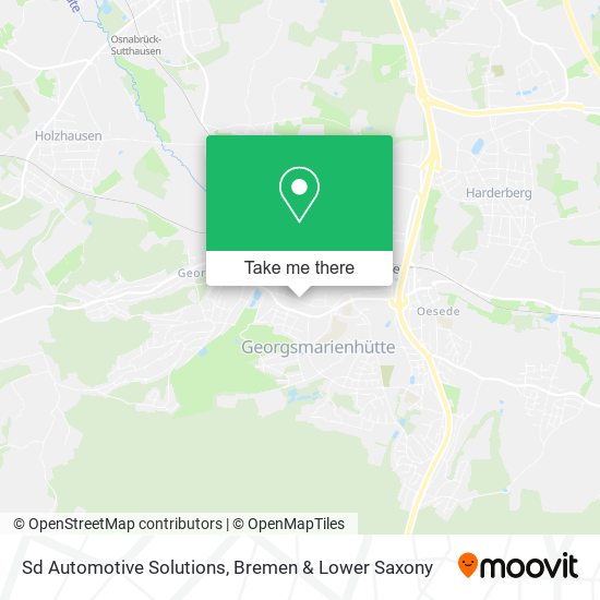 Sd Automotive Solutions map