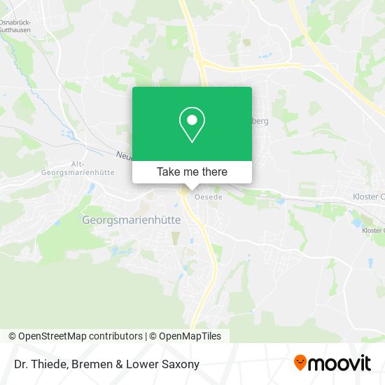 Dr. Thiede map