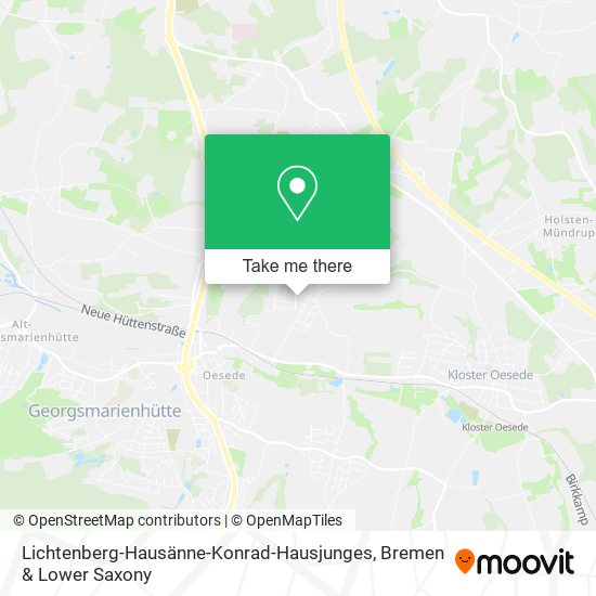Lichtenberg-Hausänne-Konrad-Hausjunges map
