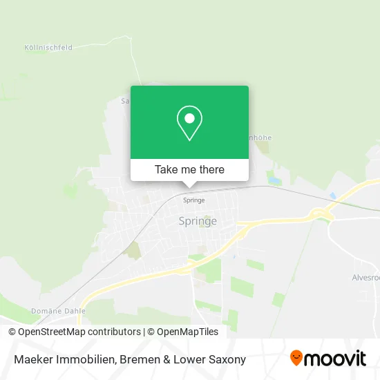 Карта Maeker Immobilien