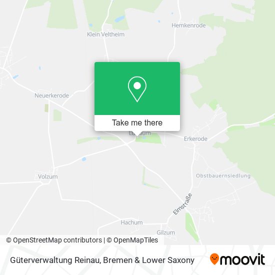 Güterverwaltung Reinau map