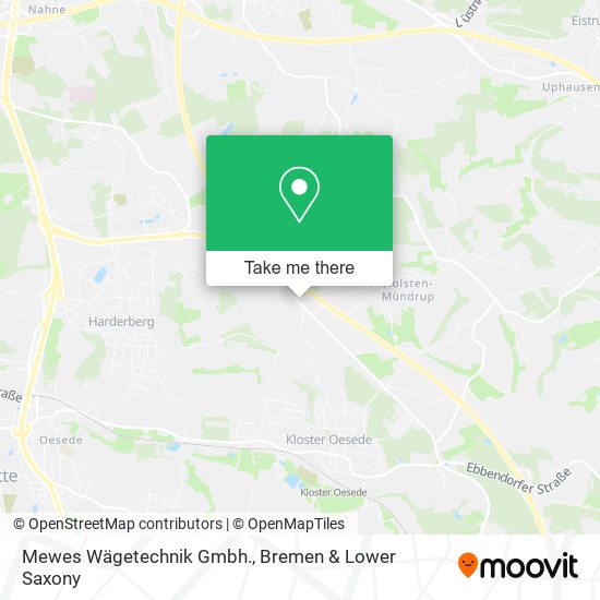 Mewes Wägetechnik Gmbh. map
