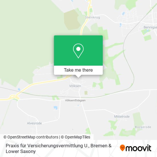 Praxis für Versicherungsvermittlung U. map