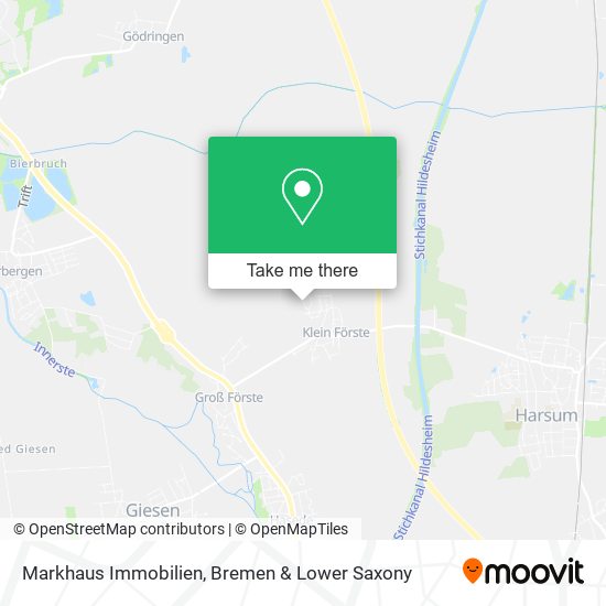 Markhaus Immobilien map