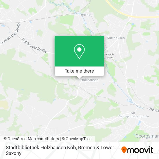 Stadtbibliothek Holzhausen Köb map