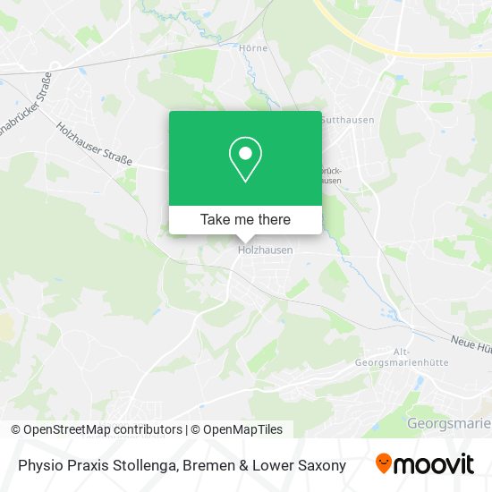 Physio Praxis Stollenga map