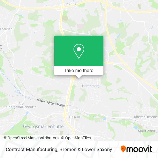 Contract Manufacturing map