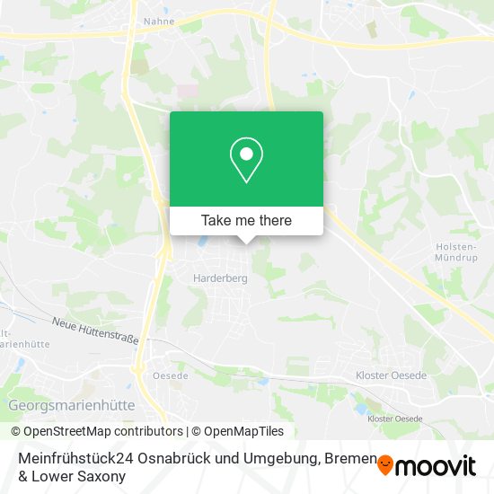 Meinfrühstück24 Osnabrück und Umgebung map