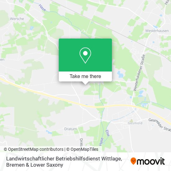 Landwirtschaftlicher Betriebshilfsdienst Wittlage map