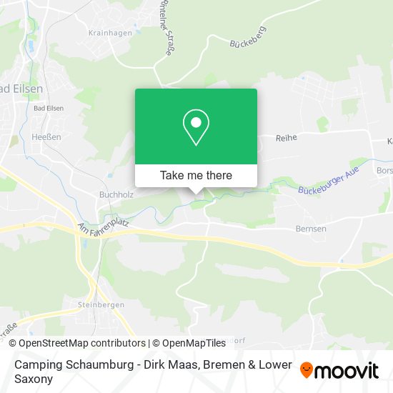 Карта Camping Schaumburg - Dirk Maas