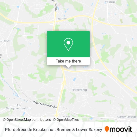 Pferdefreunde Brückenhof map
