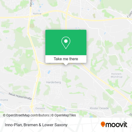 Inno-Plan map