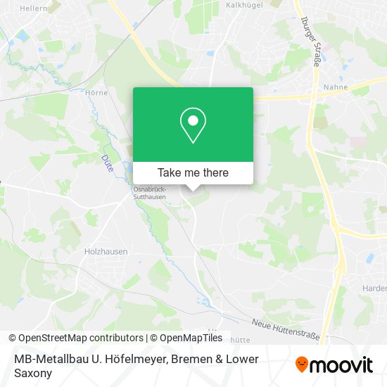 MB-Metallbau U. Höfelmeyer map