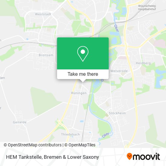 HEM Tankstelle map