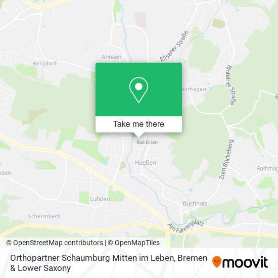 Orthopartner Schaumburg Mitten im Leben map