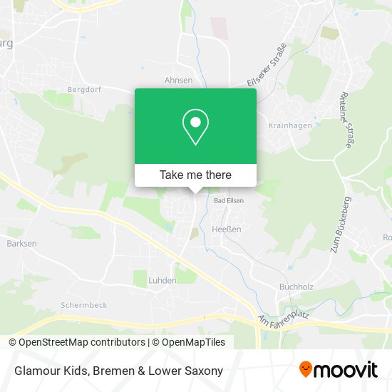 Glamour Kids map