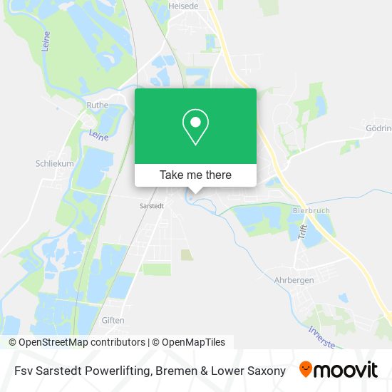 Fsv Sarstedt Powerlifting map