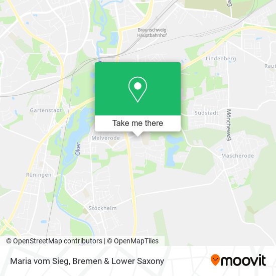 Maria vom Sieg map